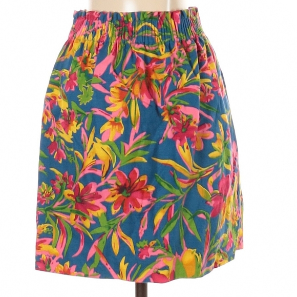 J. Crew Tropical Print Skirt - Picture 2 of 4